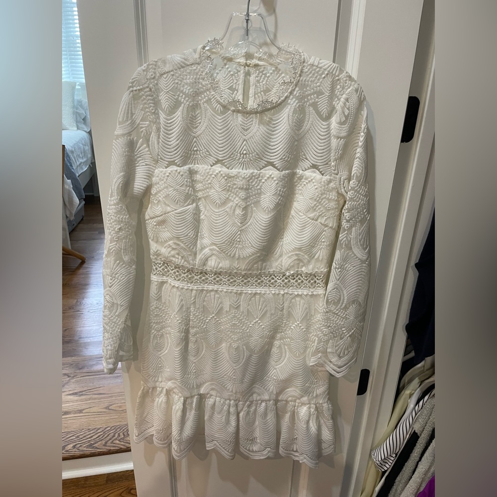 Two Sisters White Dress